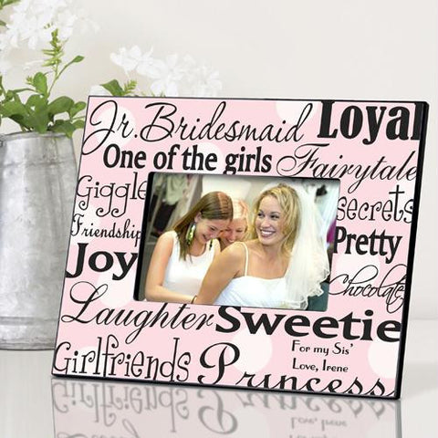 Personalized Junior Bridesmaid Picture Frame