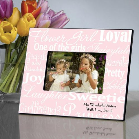 Personalized Flower Girl Picture Frame