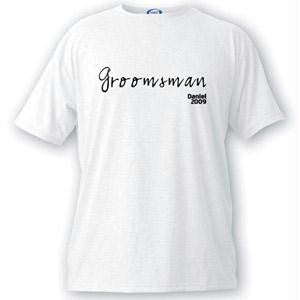 Groomsman Script Series T-shirts