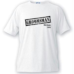 Groomsman Stamp Series T-shirts