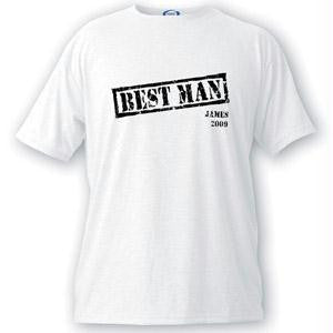 Best Man Stamp Series T-shirts