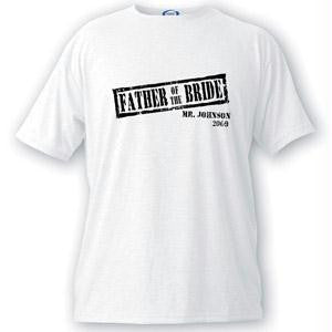 Father of the Bride Stamp Series T-shirts