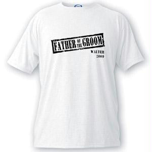 Father of the Groom Stamp Series T-shirts