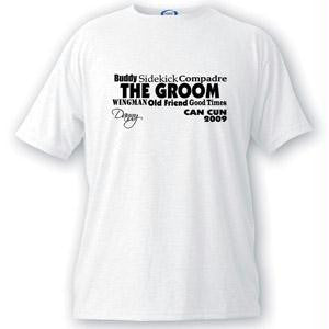 Groom Text Series T-shirts