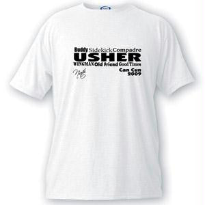 Usher Text Series T-shirts