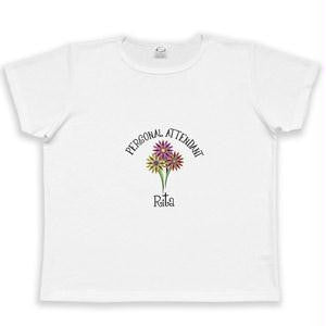 Personalized Women's Flower Series T-shirt