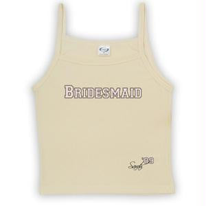 Bridesmaid Collegiate Series Tank Top