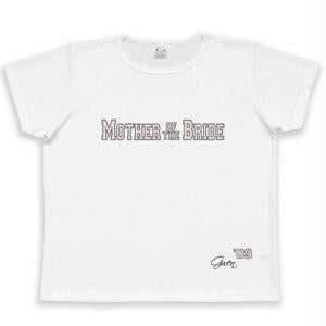 Mother of the Bride Collegiate Series T-shirt