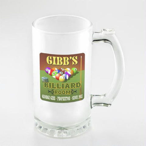 Billiards Frosted Sports Mug