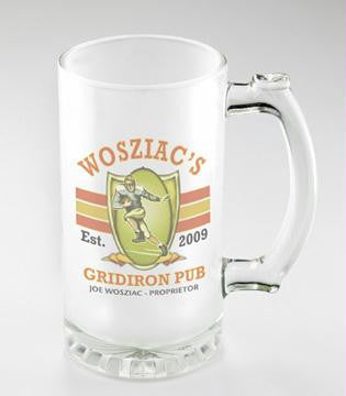 Gridiron Frosted Sports Mug