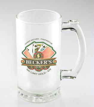 Poker Frosted Sports Mug