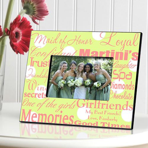 Personalized Maid of Honor Picture Frame