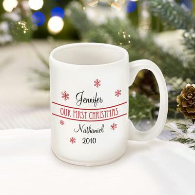 Our First Christmas Mug Style 1