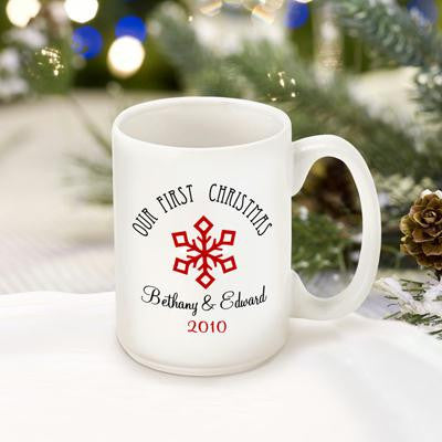 Our First Christmas Mug Style 5