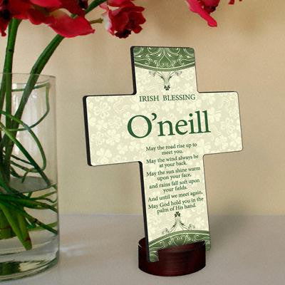 Personalized Classic Irish Cross