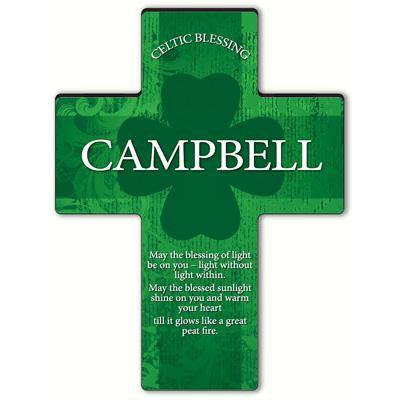 Irish Blessing Shamrock Cross Blessing 7 - Old Celtic Blessing