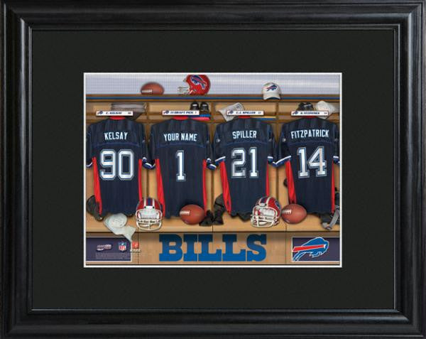 Buffalo Bills Locker Room Print