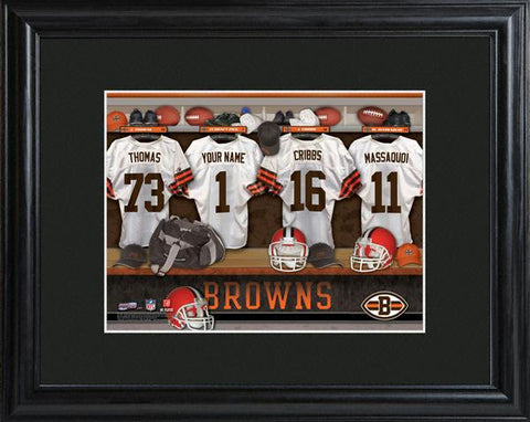 Cleveland Browns Locker Room Print