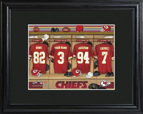 Kansas City Chiefs Locker Room Print