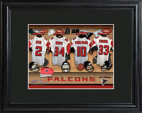 Atlanta Falcons Locker Room Print