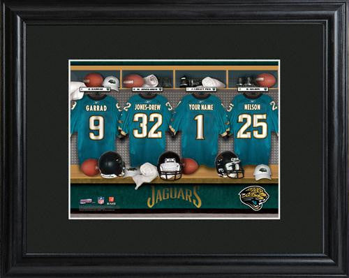 Jacksonville Jaguars Locker Room Print