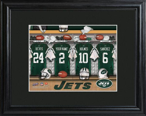 New York Jets Locker Room Print