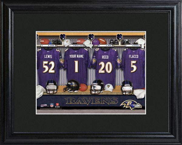 Baltimore Ravens Locker Room Print