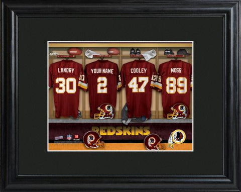 Washington Redskins Locker Room Print