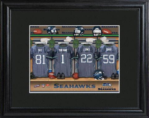 Seattle Seahawks Locker Room Print