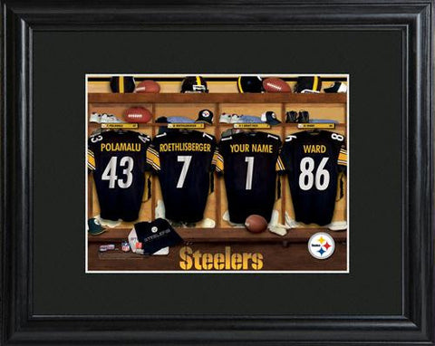 Pittsburgh Steelers Locker Room Print