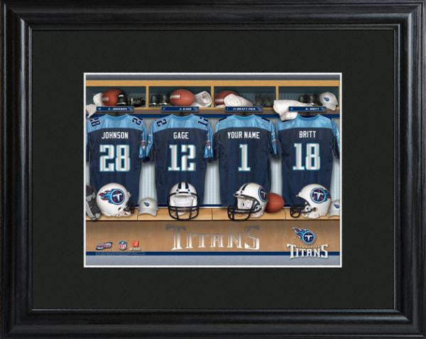 Tennessee Titans Locker Room Print