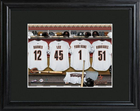 Houston Astros Clubhouse Print