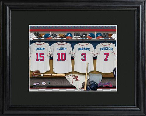 Atlanta Braves Clubhouse Print