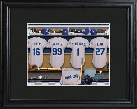 Los Angeles Dodgers Clubhouse Print