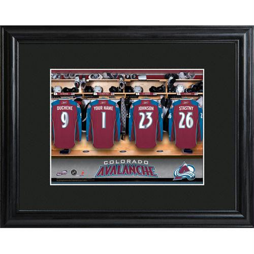 Colorado Avalanche Locker Room Print