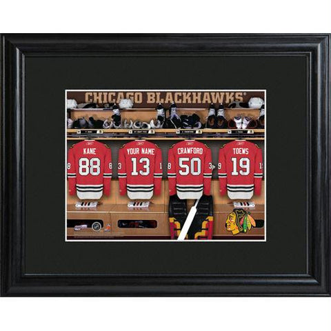 Chicago Blackhawks Locker Room Print