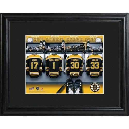 Boston Bruins Locker Room Print