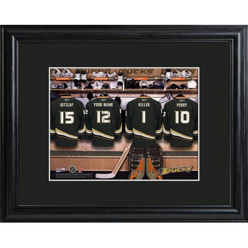 Anaheim Ducks Locker Room Print