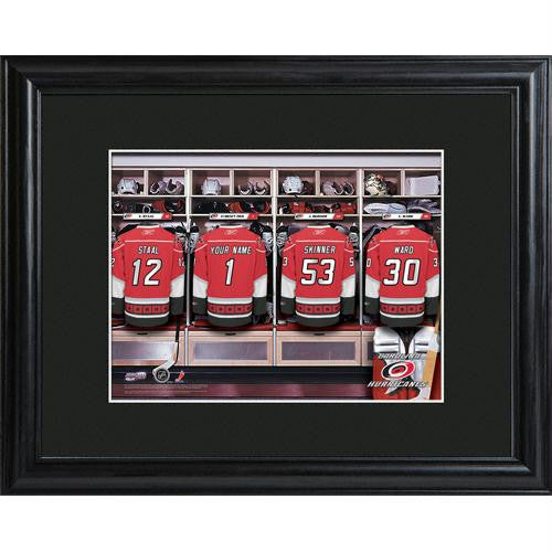 Carolina Hurricanes Locker Room Print