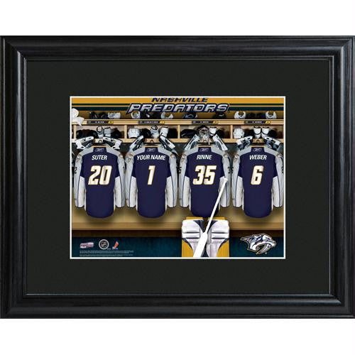 Nashville Predators Locker Room Print