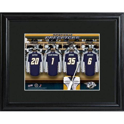 Nashville Predators Locker Room Print