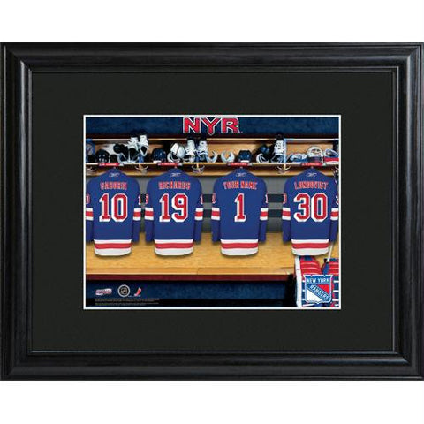 New York Rangers Locker Room Print