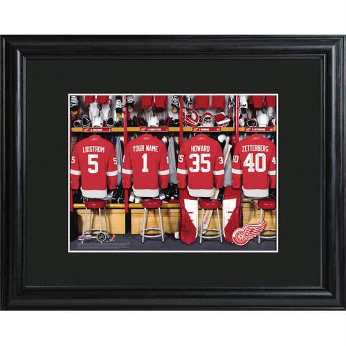 Detroit Red Wings Locker Room Print