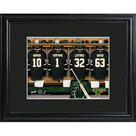 Dallas Stars Locker Room Print