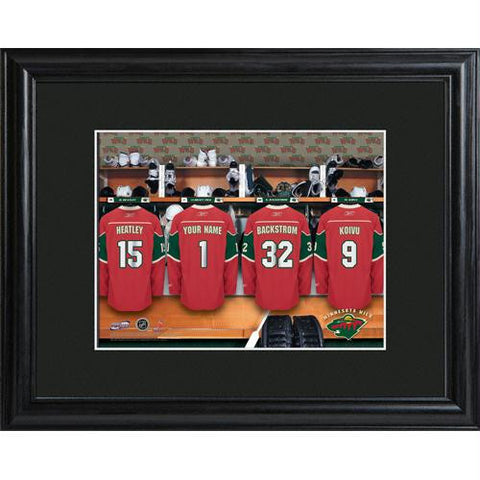 Minnesota Wild Locker Room Print