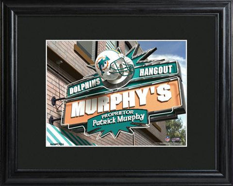 Miami Dolphins Pub Print