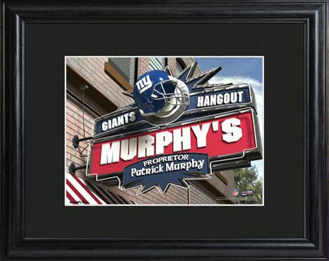 New York Giants Pub Print