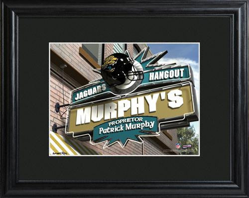 Jacksonville Jaguars Pub Print