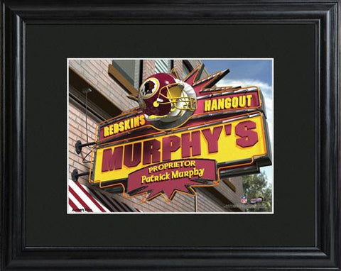 Washington Redskins Pub Print