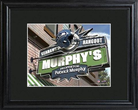 Seattle Seahawks Pub Print